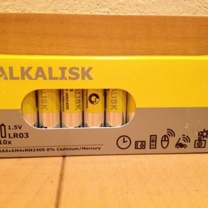 ALKALISK アルカリ電池